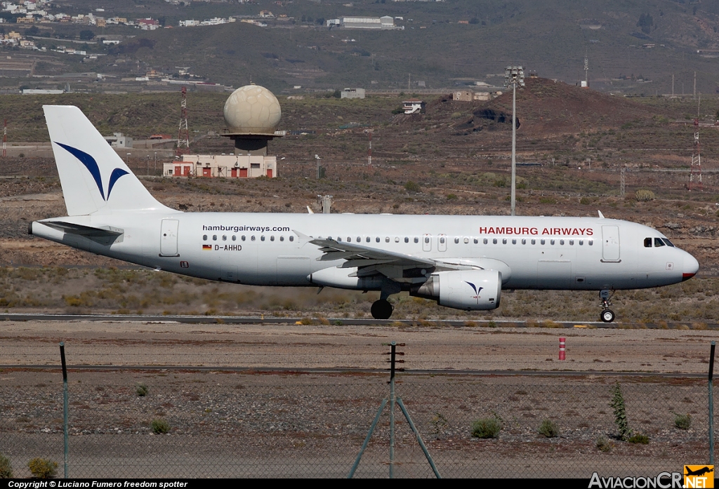 D-AHHD - Airbus A320-214 - Hamburg Airways