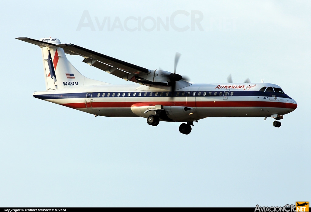 N447AM - ATR 72-212 - American Eagle