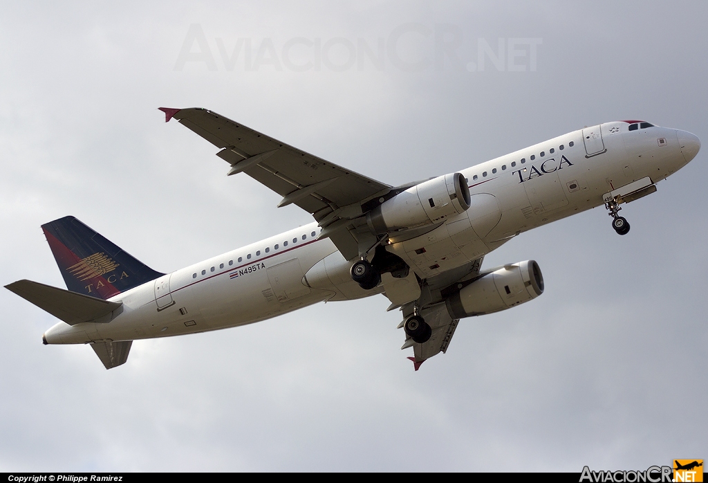 N495TA - Airbus A320-233 - TACA