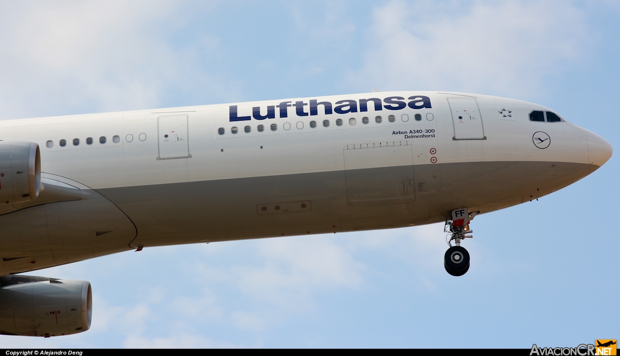 D-AIFF - Airbus A340-313X - Lufthansa