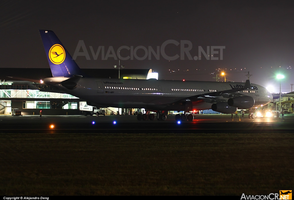 D-AIFF - Airbus A340-313X - Lufthansa