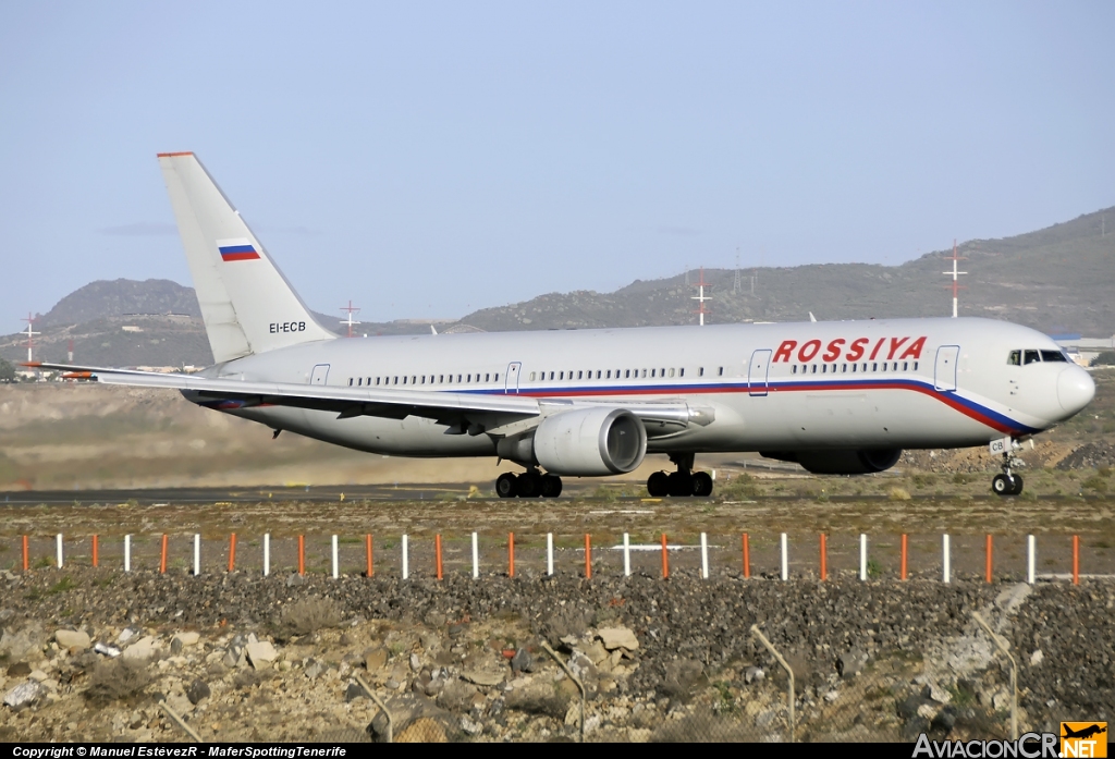 EI-ECB - Boeing 767-3Q8/ER - Rossiya Airlines