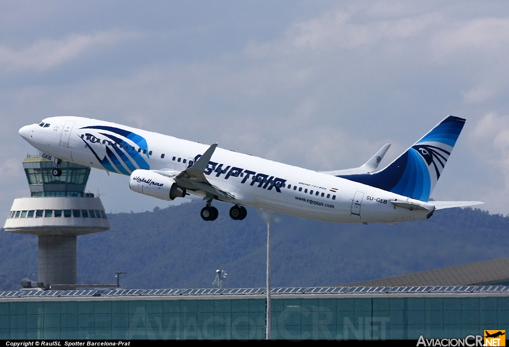 SU-GEB - Boeing 737-866 - EgyptAir