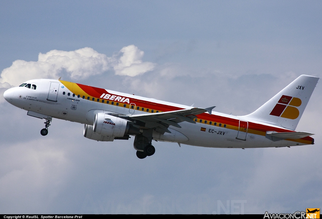 EC-JXV - Airbus A319-111 - Iberia