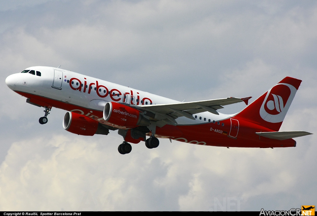 D-ABGO - Airbus A319-112 - Air Berlin