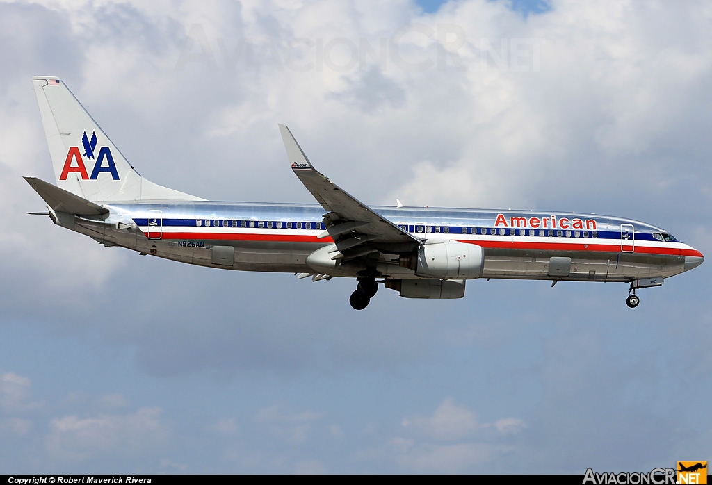 N926AN - Boeing 737-823 - American Airlines