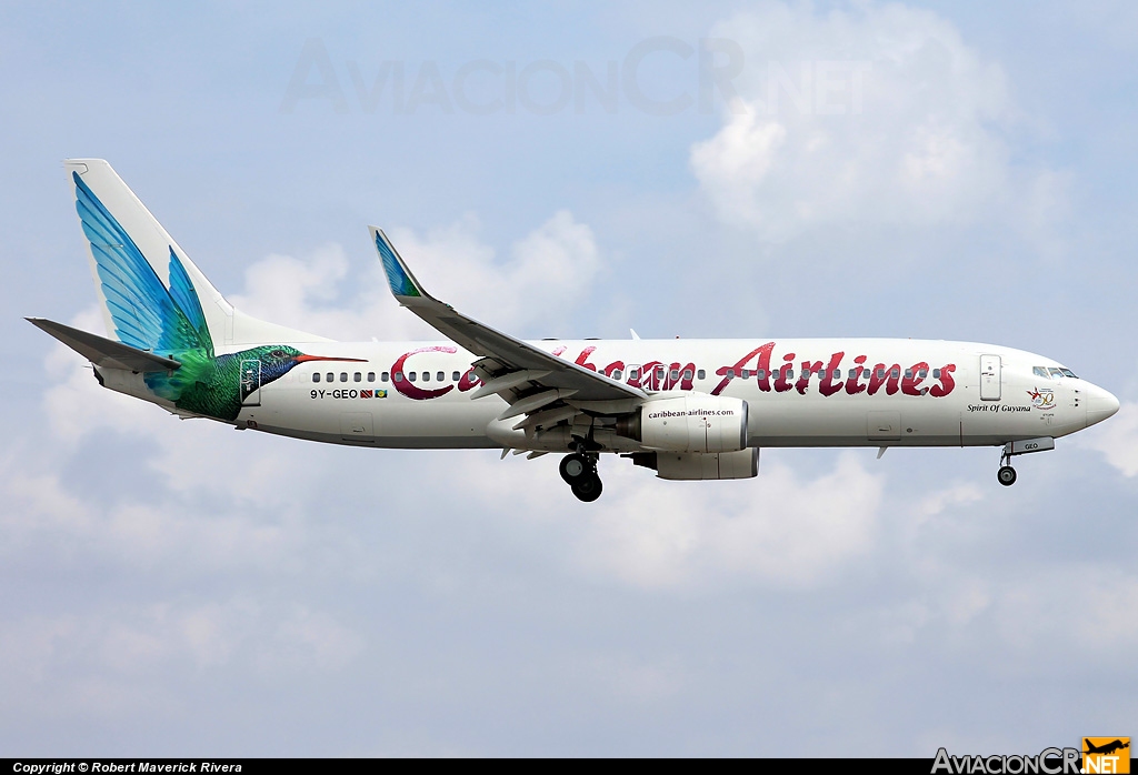 9Y-GEO - Boeing 737-8Q8 - Caribbean Airlines