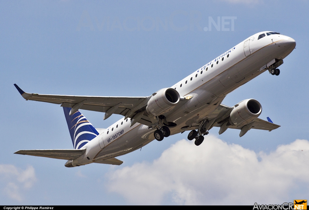HP-1557CMP - Embraer 190-100AR - Copa Airlines
