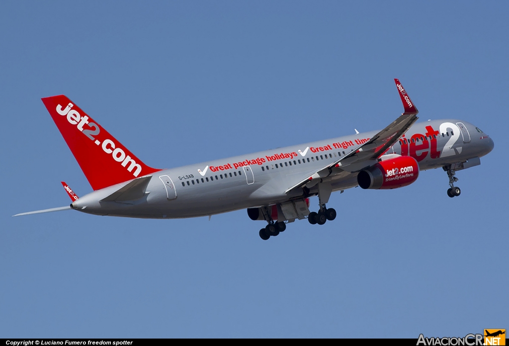 G-LSAB - Boeing 757-27B - Jet2 (Channel Express)