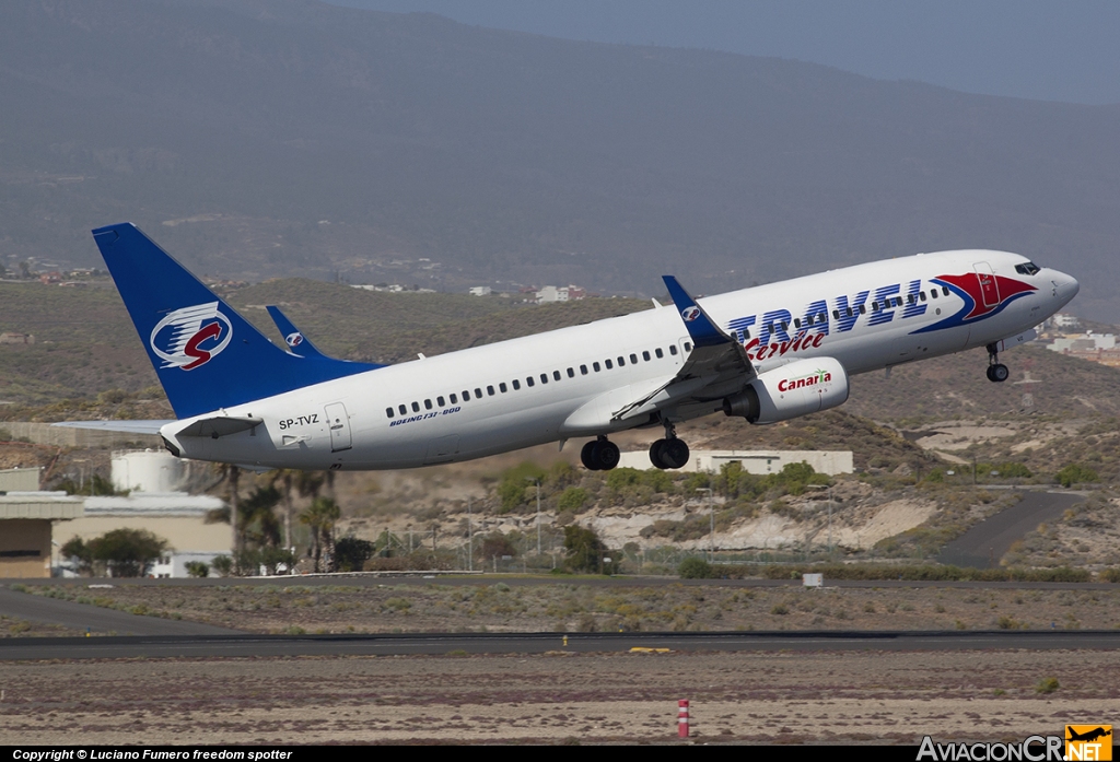 SP-TVZ - Boeing 737-8BK - Travel Service