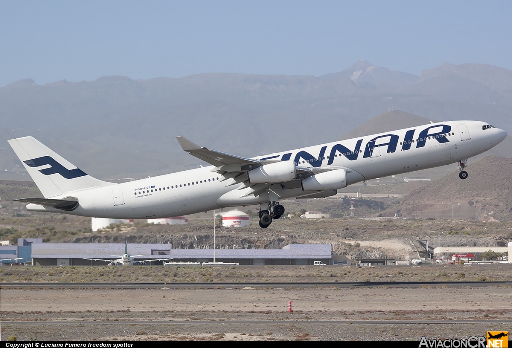 OH-LQF - Airbus A340-313X - Finnair