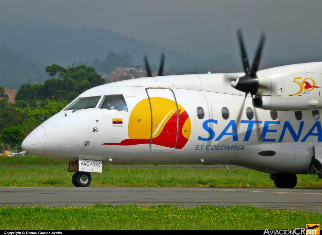 FAC-1160 - Dornier Do-328-110 - Satena