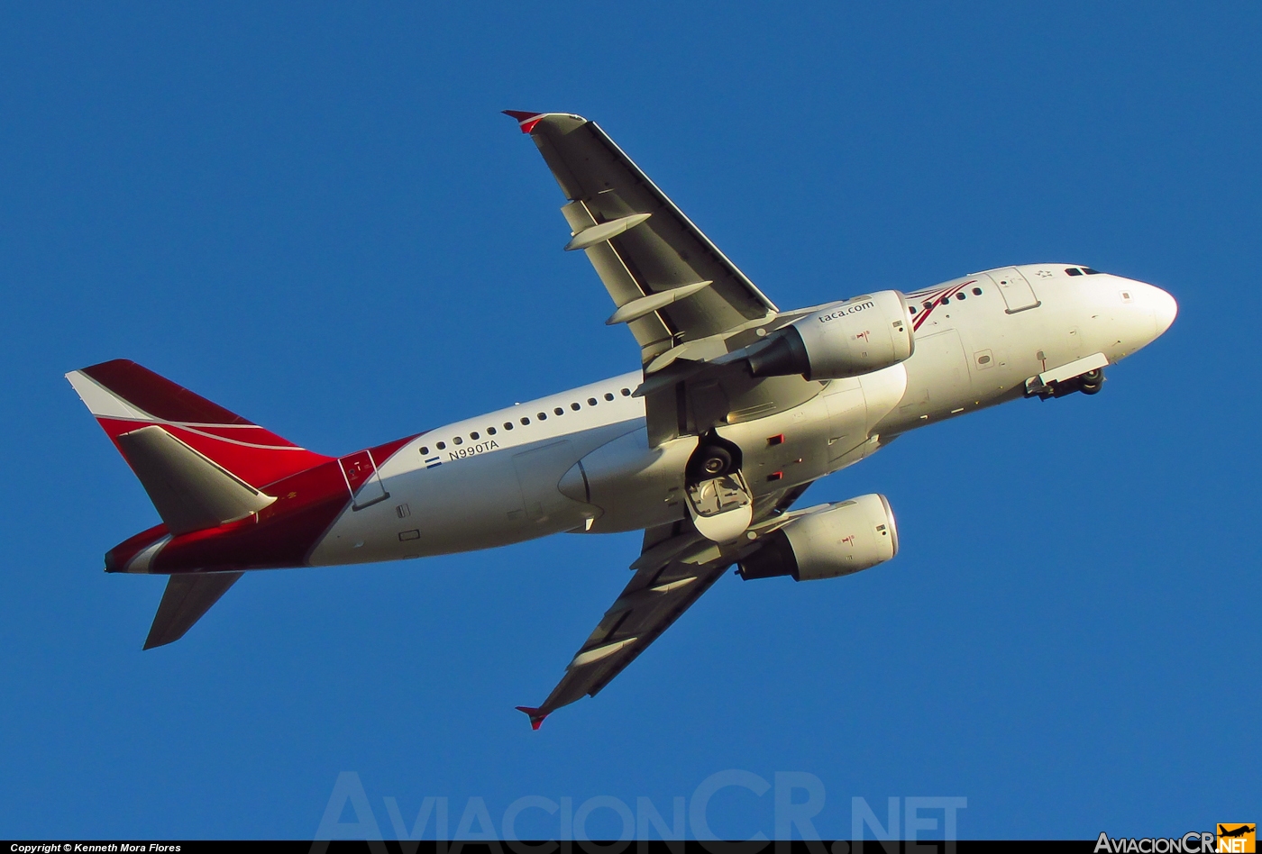 N990TA - Airbus A319-112 - TACA