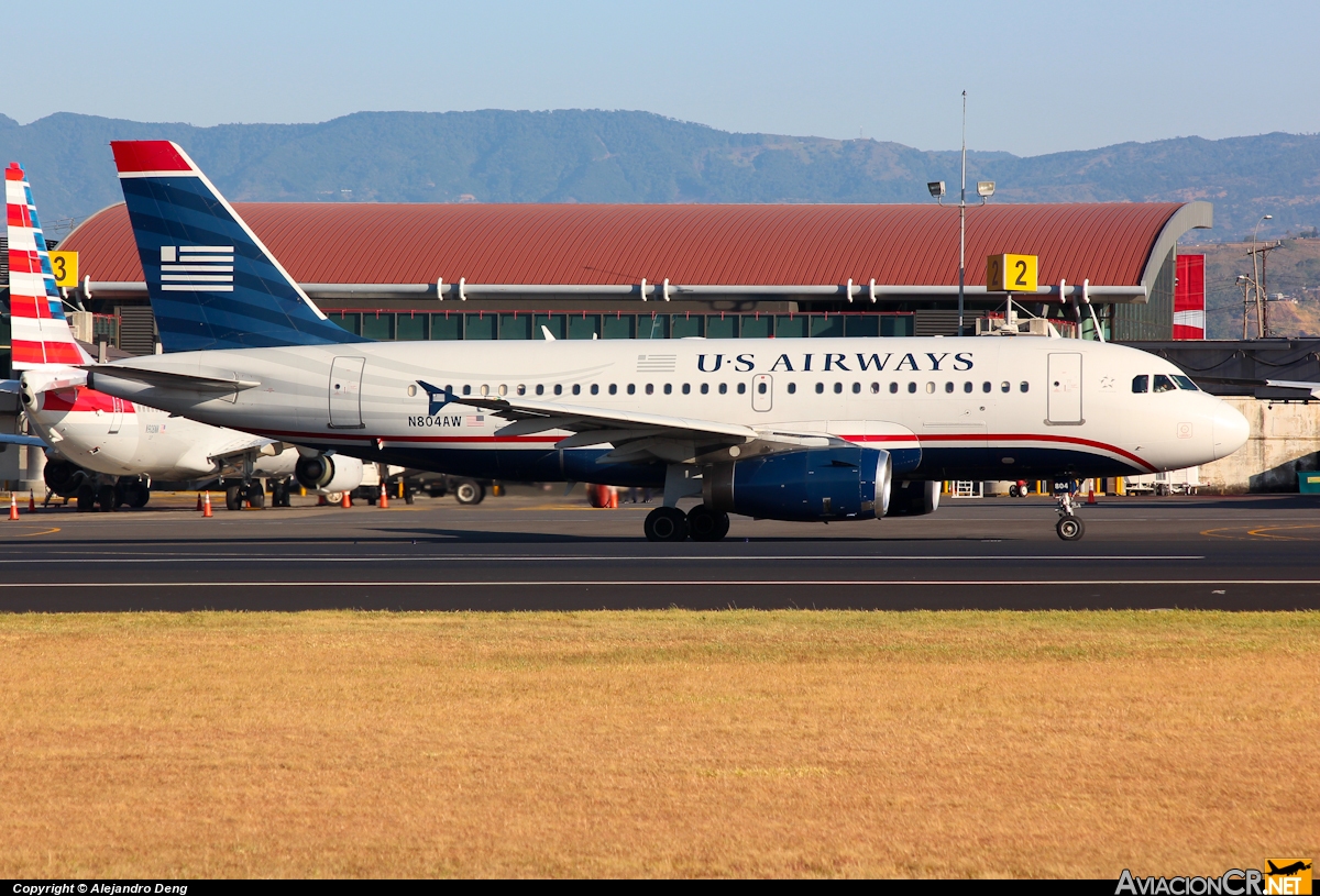 N804AW - Airbus A319-132 - US Airways