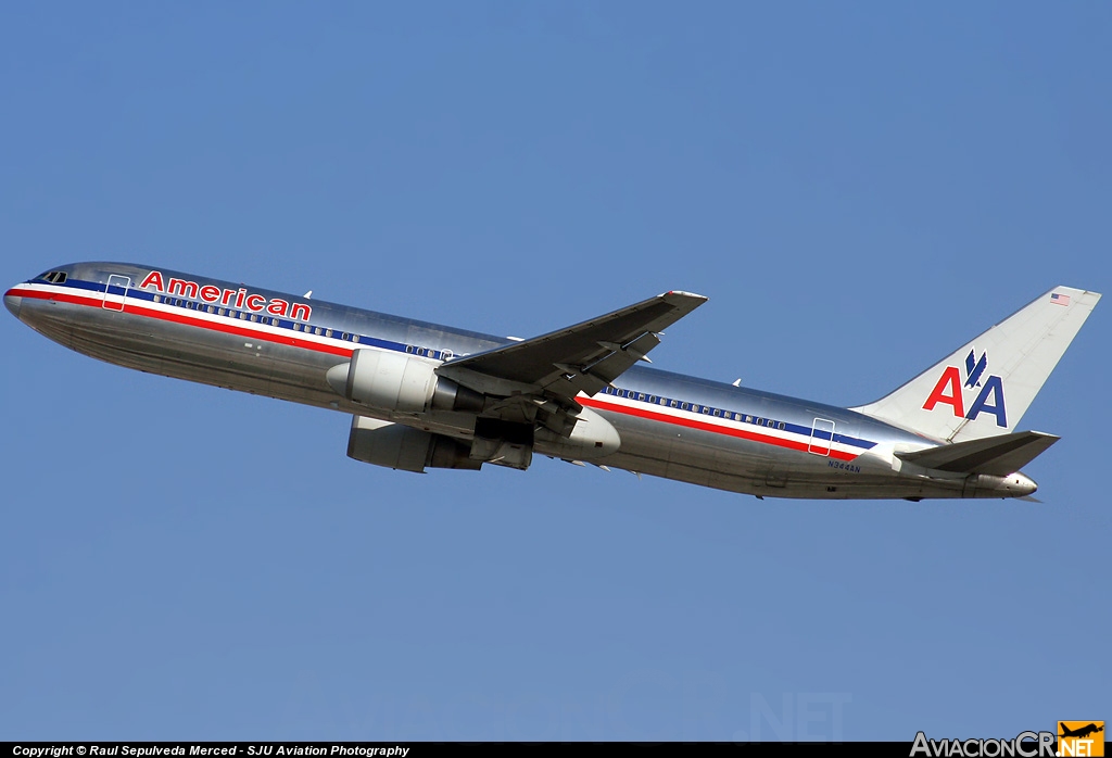 N344AN - Boeing 767-323/ER - American Airlines