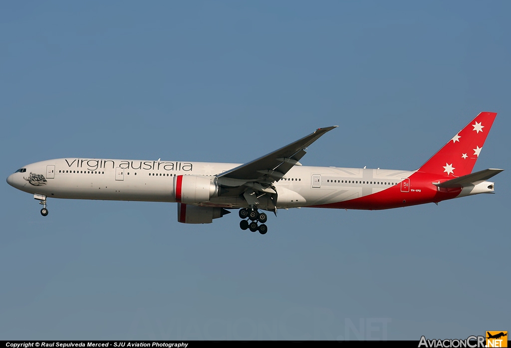 VH-VPD - Boeing 777-3ZGER - Virgin Australia Airlines