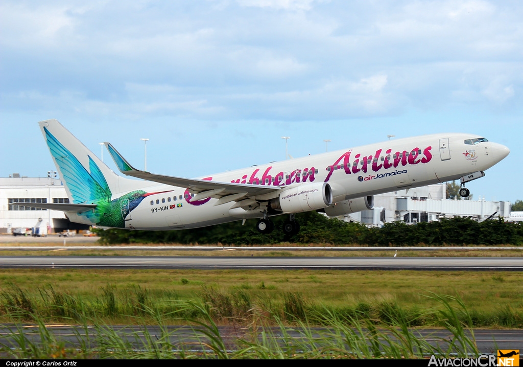 9Y-KIN - Boeing 737-8Q8 - Caribbean Airlines