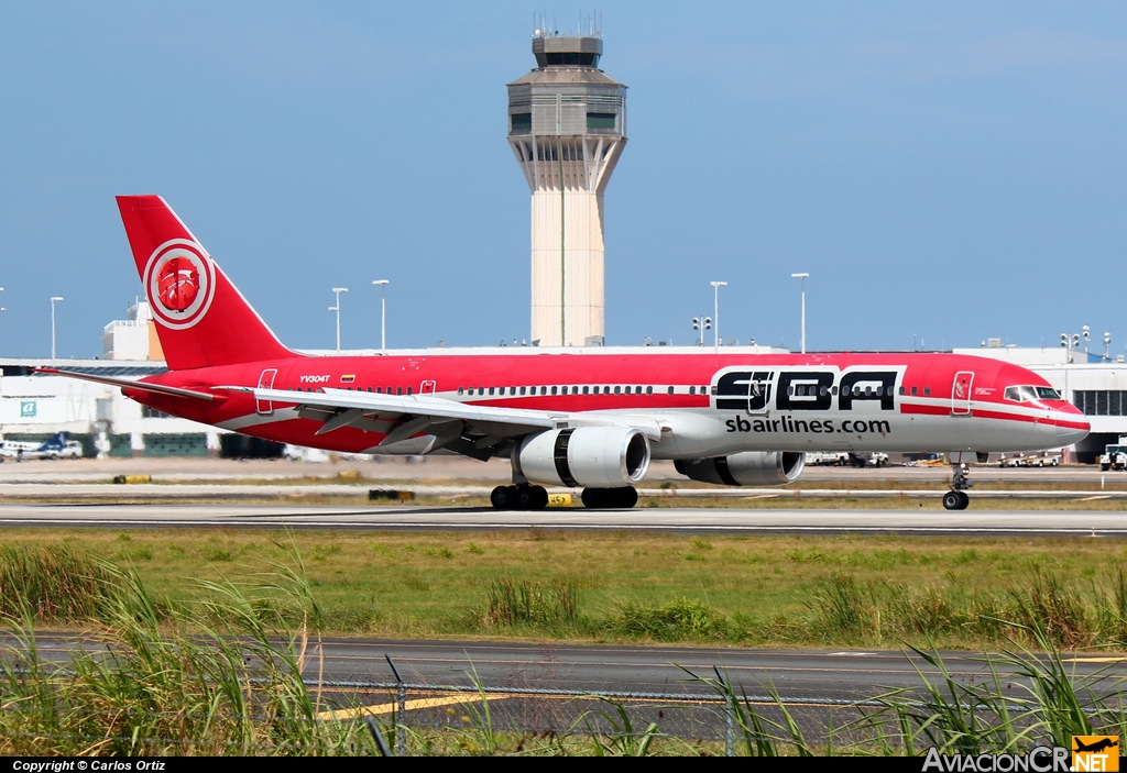 YV304T - Boeing 757-21B - Santa Bárbara Airlines