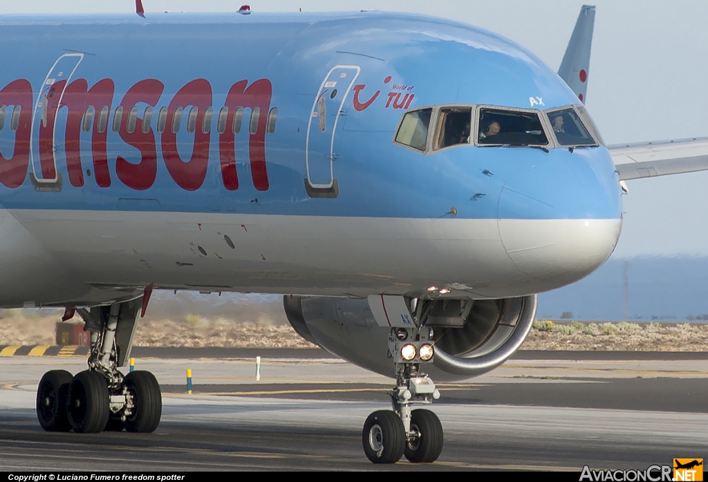 G-BYAX - Boeing 757-204 - Thomsonfly (Britannia Airways)