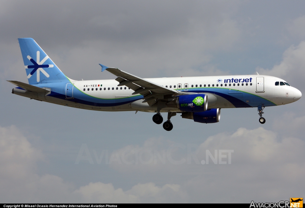 XA-YES - Airbus A320-214 - Interjet