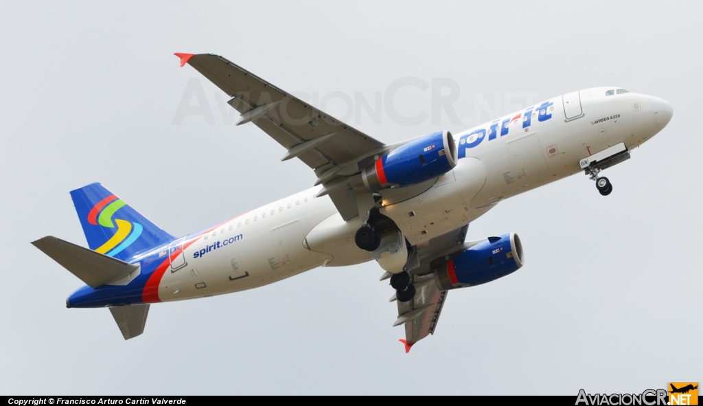 N618NK - Airbus A320-232 - Spirit Airlines