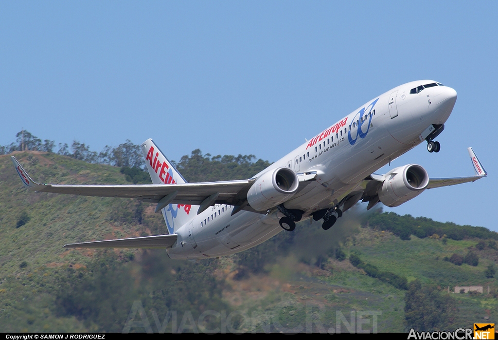 EC-LQX - Boeing 737-85P - Air Europa