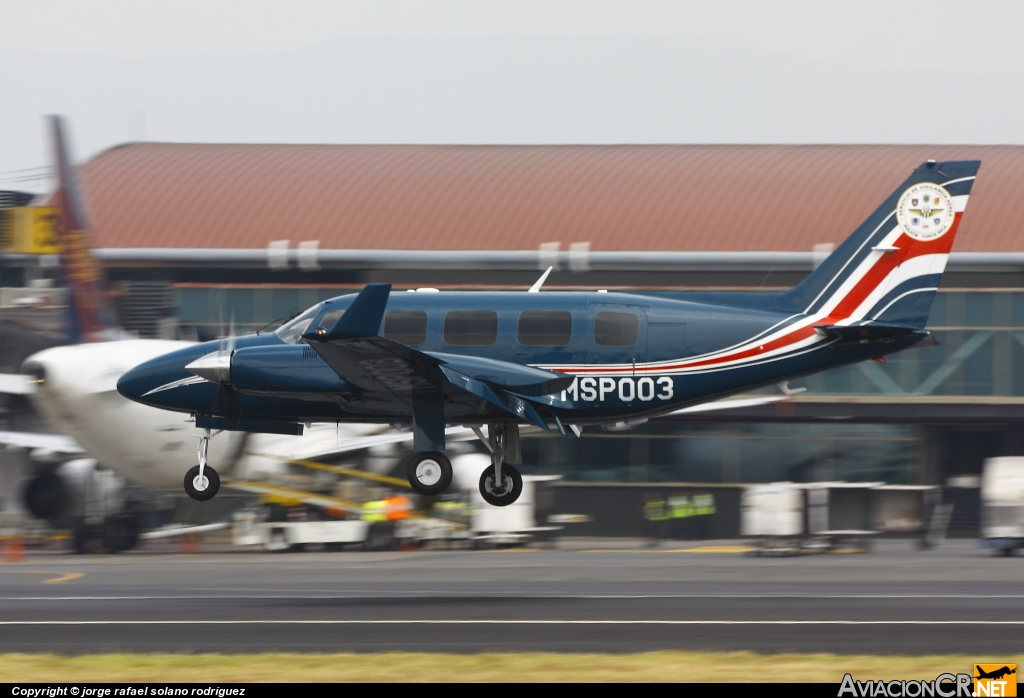 MSP003 - Piper PA-31-350 Chieftain - Ministerio de Seguridad Pública - Costa Rica