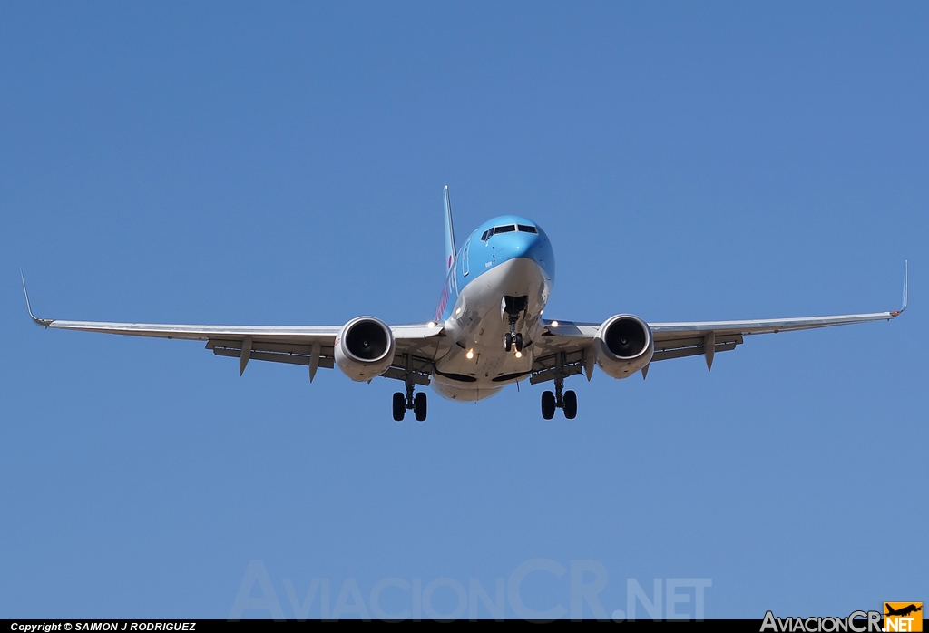 OO-JAR - Boeing 737-7K5 - Jetairfly (TUI Airliners Belgium)