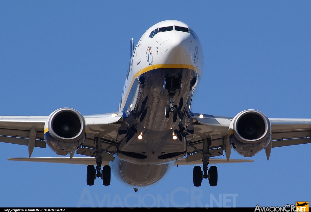 EI-DPG - Boeing 737-8AS - Ryanair