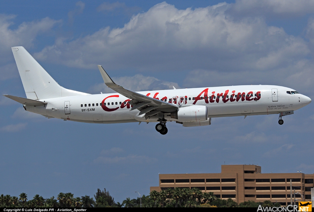 9Y-SXM - Boeing 737-8HO - Caribbean Airlines