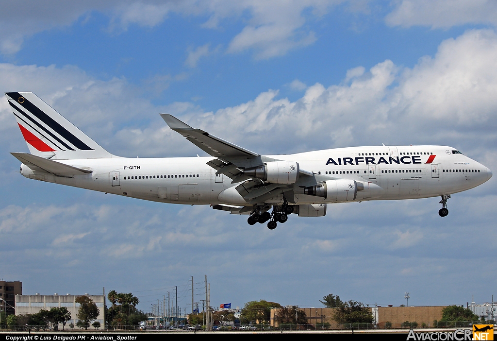 F-GITH - Boeing 747-428 - Air France