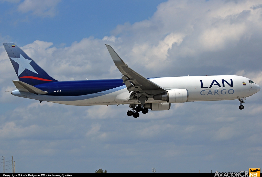 N418LA - Boeing 767-316F(ER) - LAN Cargo