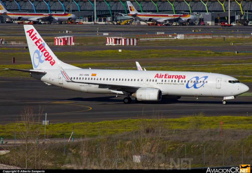 EC-ISN - Boeing 737-86Q - Air Europa