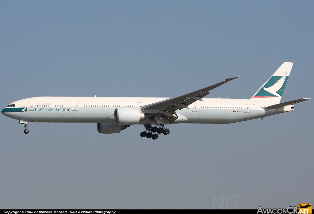 B-KPQ - Boeing 777-367/ER - Cathay Pacific