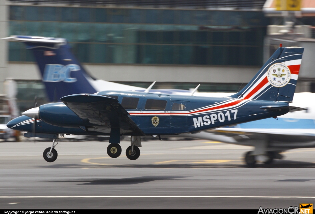 MSP017 - Piper PA-34-200T Seneca II - Ministerio de Seguridad Pública - Costa Rica