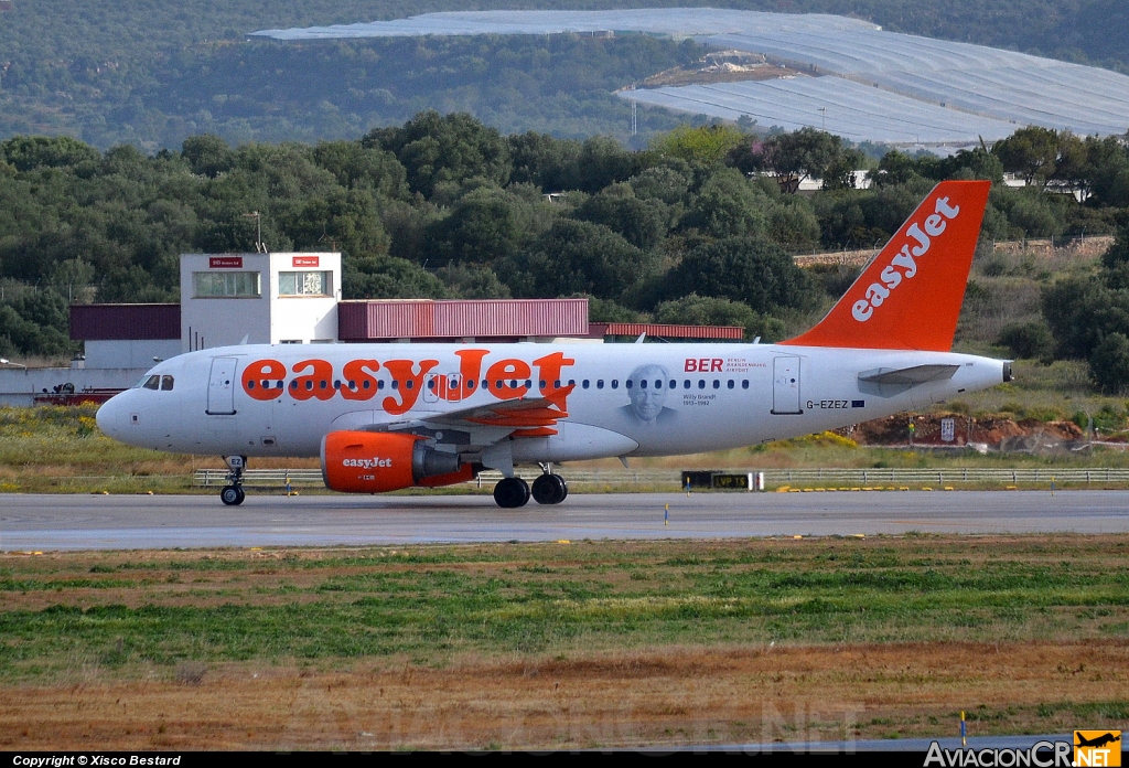 G-EZEZ - Airbus A319-111 - EasyJet Airline