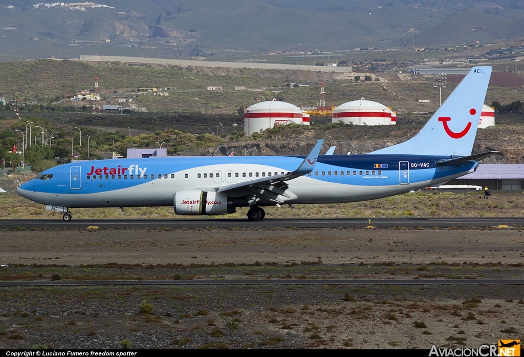 OO-VAC - Boeing 737-8BK - Jetair Fly