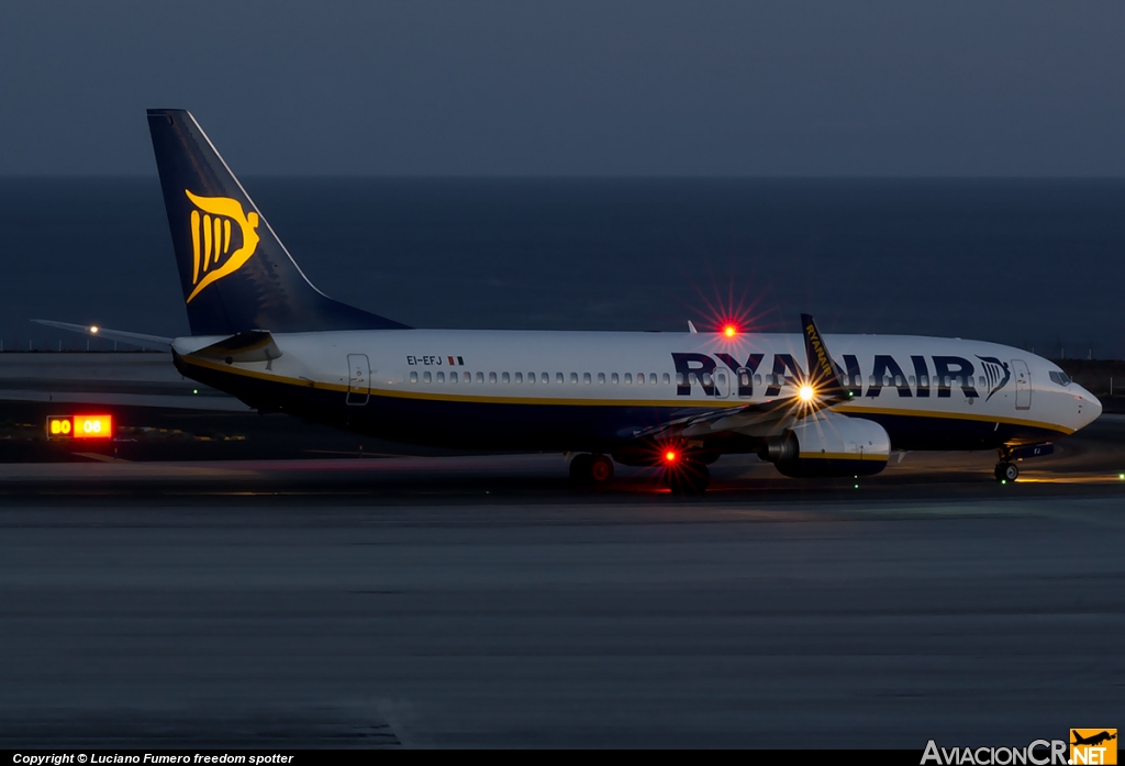 EI-EFJ - Boeing 737-8AS - Ryanair