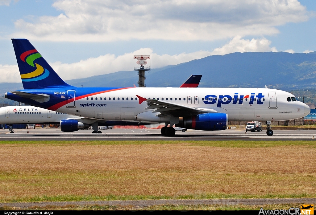 N614NK - Airbus A320-232 - Spirit Airlines