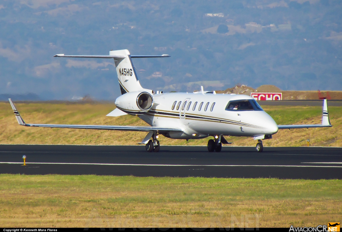 N45HG - Learjet 45 - Privado