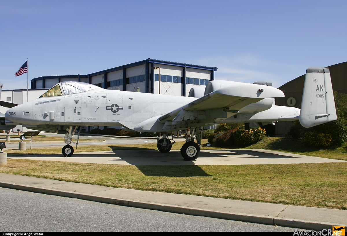 75-0305 - Fairchild A-10A Thunderbolt II - USAF - Fuerza Aerea de EE.UU
