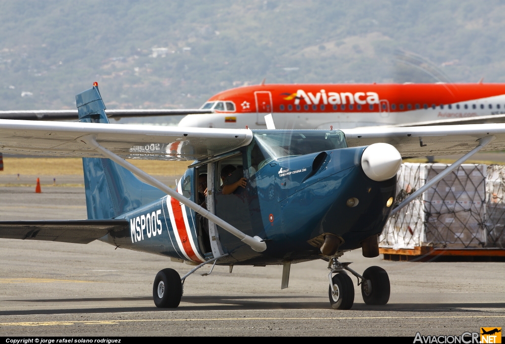 MSP005 - Cessna U206G/Soloy Turbine 206 - Ministerio de Seguridad Pública - Costa Rica