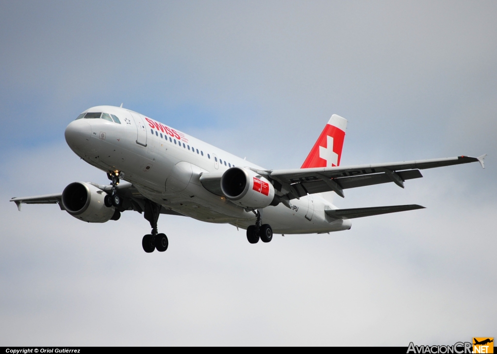HB-IPU - Airbus A319-112 - Swiss International Air Lines