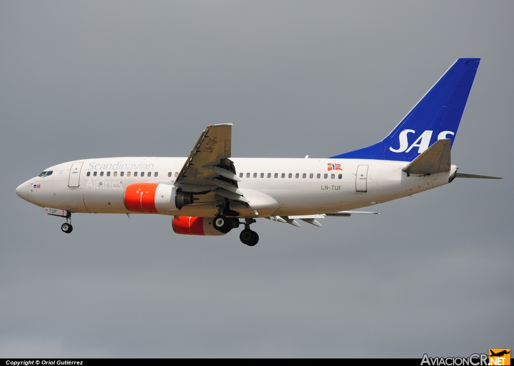 LN-TUF - Boeing 737-705 - Scandinavian Airlines (SAS)