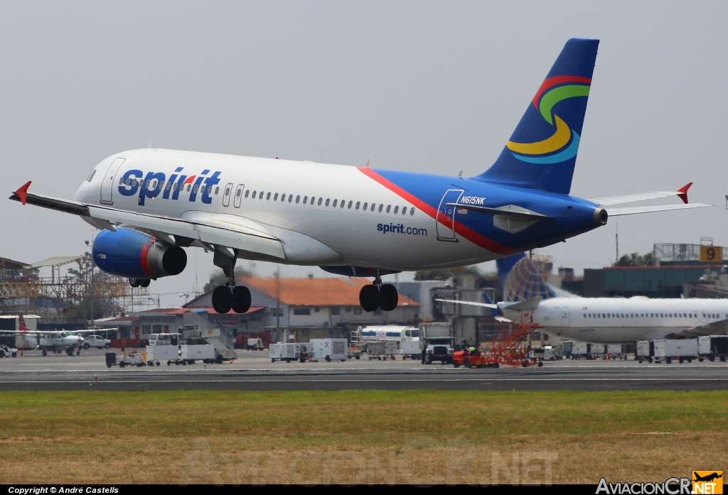 N615NK - Airbus A320-232 - Spirit Airlines