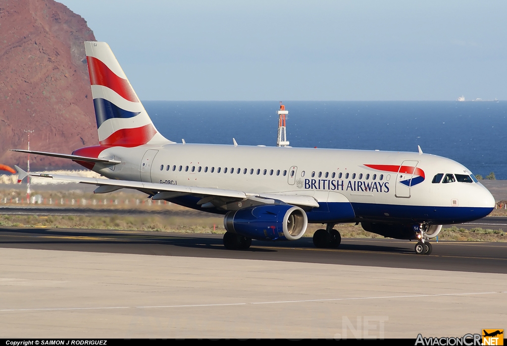 G-DBCJ - Airbus A319-131 - British Airways