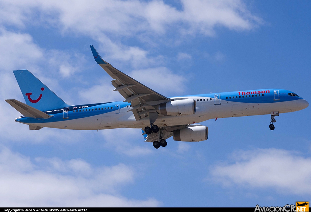 G-OOBA - Boeing B757-26N - Thomsonfly