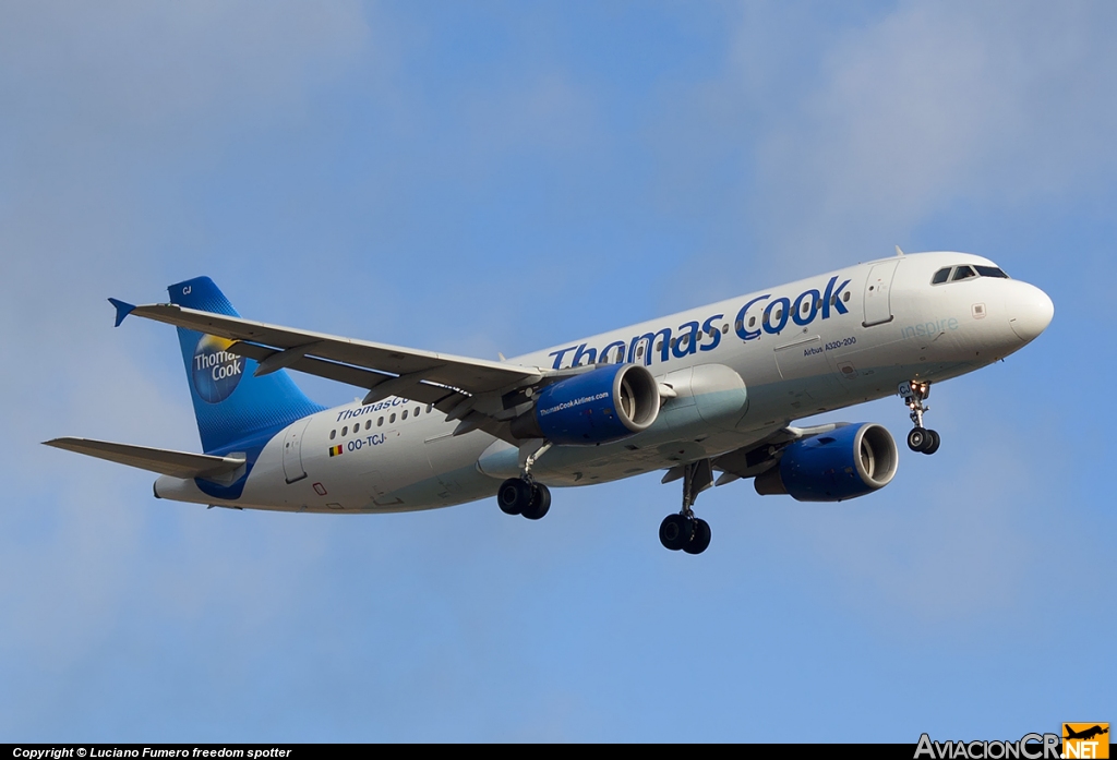 OO-TCJ - Airbus A320-214 - Thomas Cook Airlines