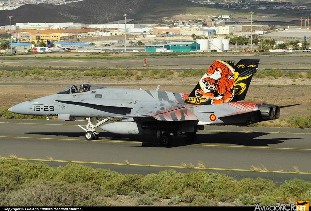 C.15-41 - McDonnell Douglas EF-18A - Ejercito del Aire de España