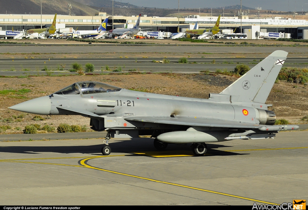 C.16-41 - Eurofighter Typhoon 2000EF - Ejercito del Aire de España